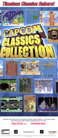 Capcom Classics Collection - Advertisement Flyer - Front