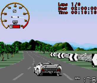 Jaguar XJ220 - Screenshot - Gameplay