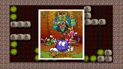 Adventures of Lolo - Fanart - Background