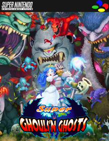 Super Ghouls 'n Ghosts - Fanart - Box - Front