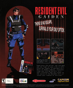 Resident Evil Gaiden - Advertisement Flyer - Front
