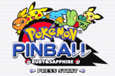 Pokémon Pinball: Ruby & Sapphire - Screenshot - Game Title