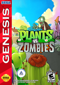 Plants vs Zombies - Fanart - Box - Front