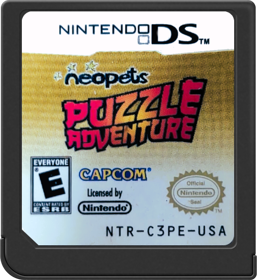 Neopets Puzzle Adventure - Cart - Front Image