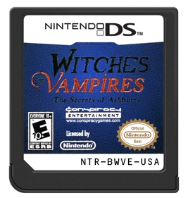 Witches & Vampires: The Secrets of Ashburry - Cart - Front Image