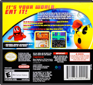 Pac-Man World 3 - Box - Back - Reconstructed