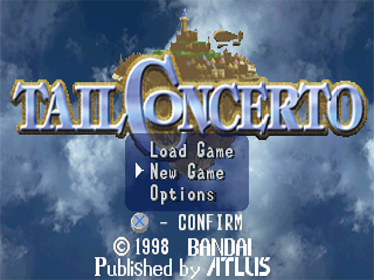 Tail Concerto - Screenshot - Game Title Image
