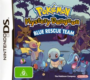 Pokémon Mystery Dungeon: Blue Rescue Team - Box - Front