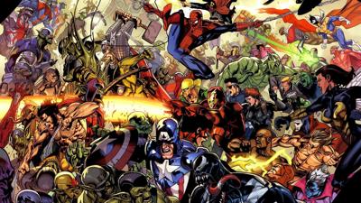 Marvel Super Heroes - Fanart - Background