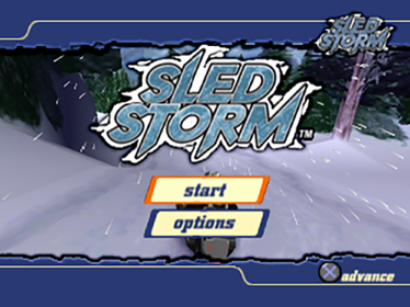 Sled Storm - Screenshot - Game Select