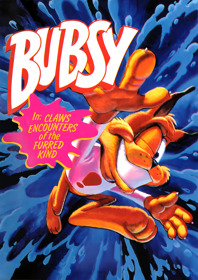 Bubsy in: Claws Encounters of the Furred Kind - Fanart - Box - Front