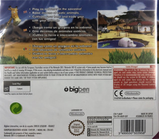 My Exotic Farm - Box - Back