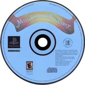 Miss Spider's Tea Party - Disc Image