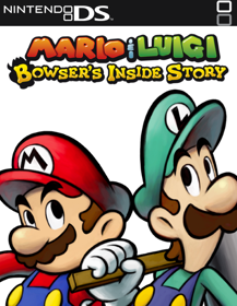 Mario & Luigi: Bowser's Inside Story - Fanart - Box - Front