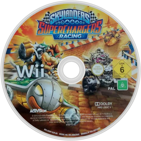 Skylanders: SuperChargers Racing - Disc Image