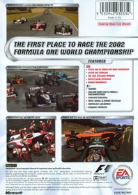 F1 2002  - Box - Back