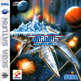 Gradius: Deluxe Pack - Fanart - Box - Front