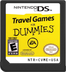 Travel Games for Dummies - Cart - Front Image