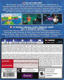 Spongebob Squarepants Battle for Bikini Bottom: Rehydrated - Box - Back
