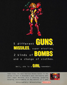 Super Metroid - Advertisement Flyer - Front