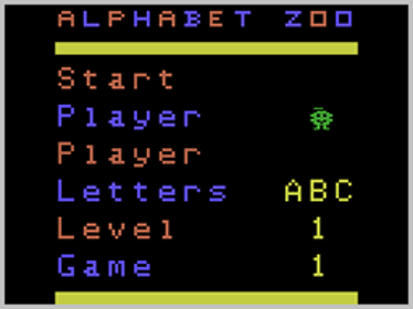 Alphabet Zoo - Screenshot - Game Select