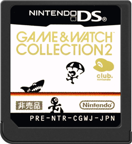 Game & Watch Collection 2 - Cart - Front Image