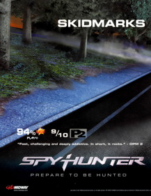 SpyHunter - Advertisement Flyer - Front
