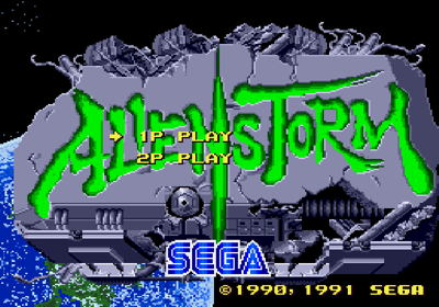 Alien Storm - Screenshot - Game Select