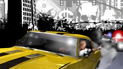 Car Jack Streets - Fanart - Background