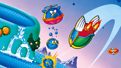 Sega Ages: Fantasy Zone - Fanart - Background