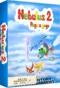 Nebulus 2: Pogo a gogo - Box - 3D