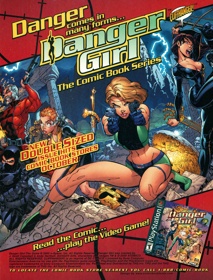 Danger Girl - Advertisement Flyer - Front