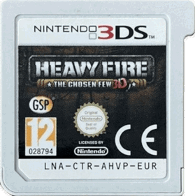 Heavy Fire: The Chosen Few 3D - Cart - Front