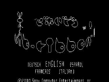 Vib-Ribbon - Screenshot - Game Title