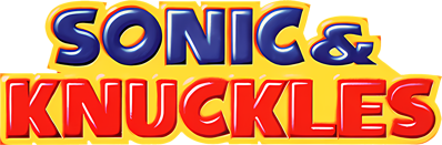 Sonic & Knuckles - Clear Logo Image