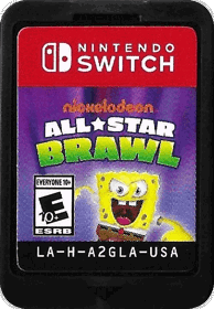 Nickelodeon All-Star Brawl - Cart - Front