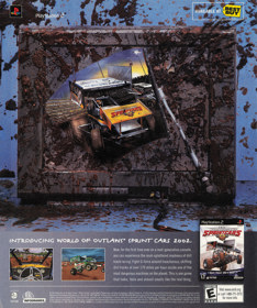 World of Outlaws: Sprint Cars 2002 - Advertisement Flyer - Front