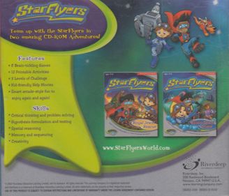 Starflyers: Alien Space Chase - Box - Back