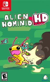 Alien Hominid HD - Box - Front - Reconstructed