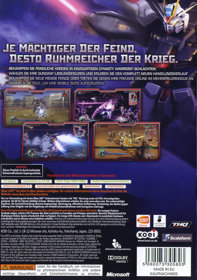 Dynasty Warriors: Gundam 2 - Box - Back