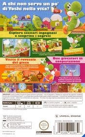 Yoshi's Crafted World - Box - Back