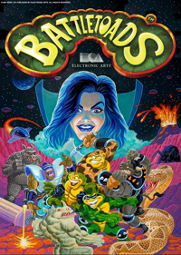 Battletoads - Advertisement Flyer - Front