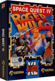 Space Quest IV: Roger Wilco and the Time Rippers - Box - 3D
