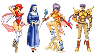 Final Fantasy Legend III - Fanart - Background