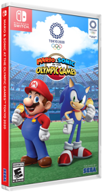 Mario & Sonic at the Olympic Games Tokyo 2020 - Box - 3D