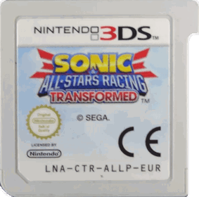 Sonic & All-Stars Racing Transformed - Cart - Front