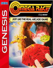Omega Race - Fanart - Box - Front