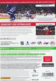 NHL: Legacy Edition - Box - Back