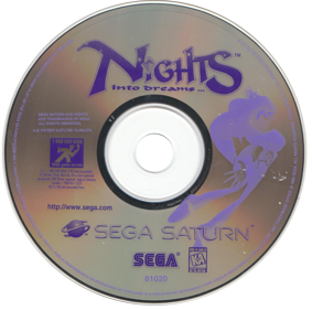 NiGHTS into Dreams... - Disc Image