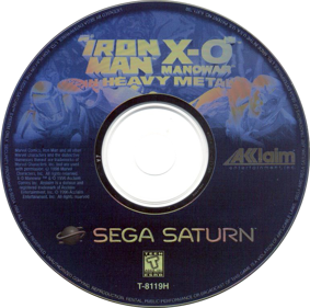 Iron Man / X-O Manowar in Heavy Metal - Disc Image
